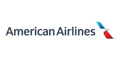 Logo of American Airlines with modern font style.