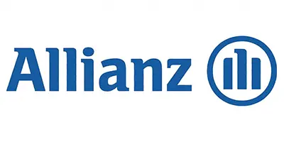 Allianz Global Investors logo with blue text and a partial globe icon.