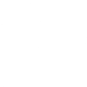 White quotation marks symbol on transparent background.